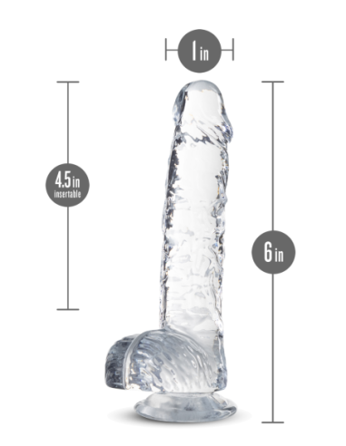 NATURALMENTE TUYO DIAMANTE DILDO CRISTALINO DE...