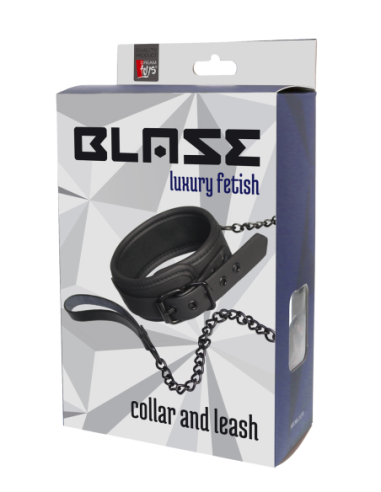 COLLAR Y CORREA BLAZE NEGRO