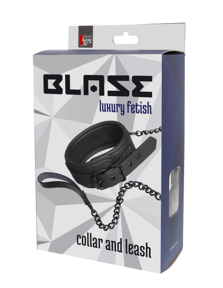 COLLAR Y CORREA BLAZE NEGRO