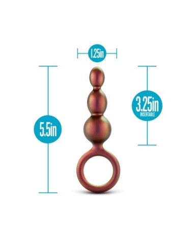 ANAL ADVENTURES MATRIX CUENTAS LOOP PLUG COBRE