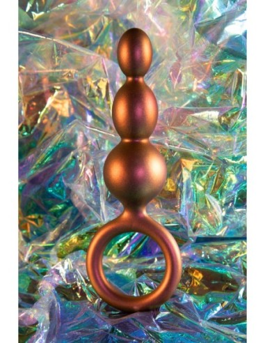 ANAL ADVENTURES MATRIX CUENTAS LOOP PLUG COBRE