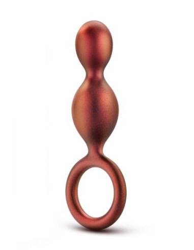 ANAL ADVENTURES MATRIX DUO LOOP PLUG COBRE