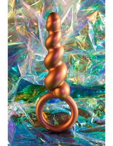 ANAL ADVENTURES MATRIX ESPIRAL LOOP PLUG COBRE