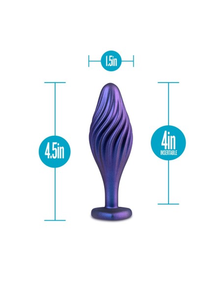 ANAL ADVENTURES MATRIX SWIRLING BLING PLUG ZAFIRO