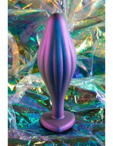 ANAL ADVENTURES MATRIX ONDULADO BLING PLUG ZAFIRO