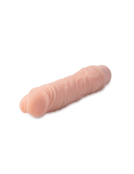 DR. PIEL SILICONA DR. DILDO VIBRADOR DAVID 8 PULGADAS BEIGE