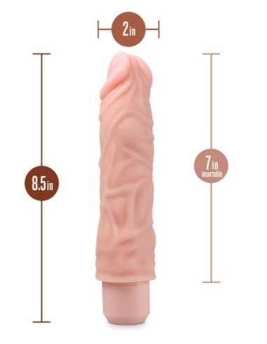 DR. PIEL SILICONA DR. DILDO VIBRADOR DAVID 8...