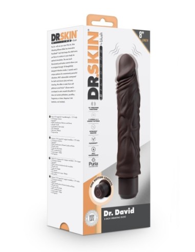 DR. PIEL SILICONA DR. DILDO VIBRADOR DAVID 8...