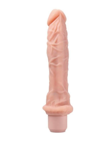 DR. PIEL SILICONA DR. RICHARD CONSOLADOR VIBRADOR 9 PULGADAS BEIGE