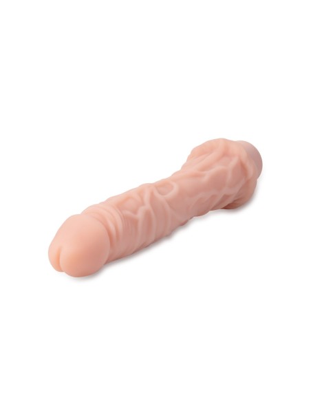 DR. PIEL SILICONA DR. RICHARD CONSOLADOR VIBRADOR 9 PULGADAS BEIGE