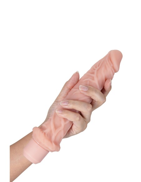 DR. PIEL SILICONA DR. RICHARD CONSOLADOR VIBRADOR 9 PULGADAS BEIGE