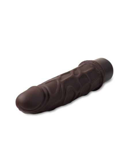 DR. PIEL SILICONA DR. ROBERT DILDO VIBRADOR 7 PULGADAS MARRÓN