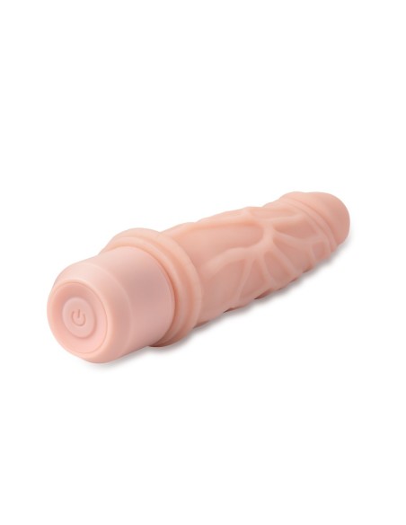 DR. PIEL SILICONA DR. ROBERT DILDO VIBRADOR 7 PULGADAS BEIGE