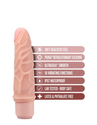 DR. PIEL SILICONA DR. ROBERT DILDO VIBRADOR 7...