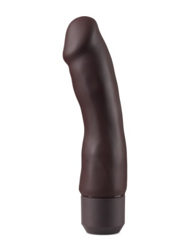 DR. SILICONA DE PIEL – DR. STEVE DILDO VIBRADOR 7 PULGADAS MARRÓN