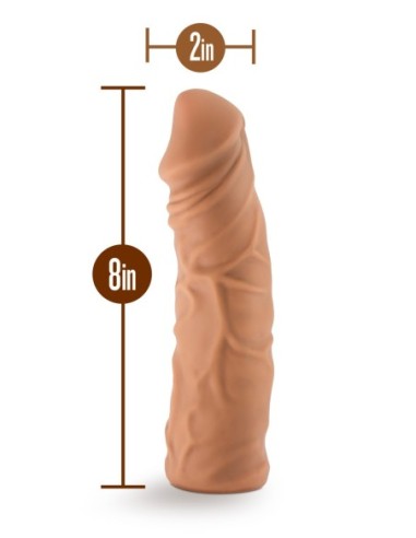 LOCK ON ARGONITE DILDO DE 8 PULGADAS CON...