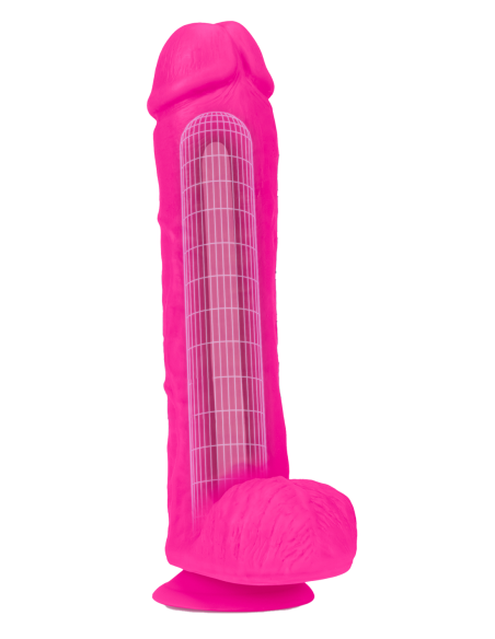 AU NATUREL BOLD BIG JOHN 11 PULGADAS CONSOLADOR ROSA