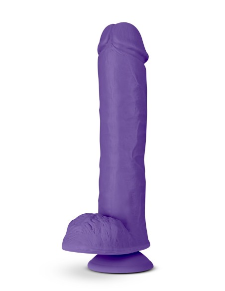 AU NATUREL BOLD BIG JOHN DILDO DE 11 PULGADAS PÚRPURA
