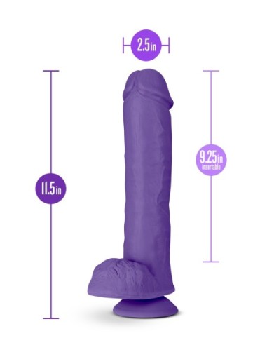 AU NATUREL BOLD BIG JOHN DILDO DE 11 PULGADAS...