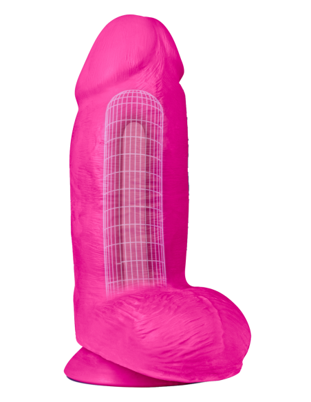 AU NATUREL BOLD CHUB 10 PULGADAS DILDO ROSA