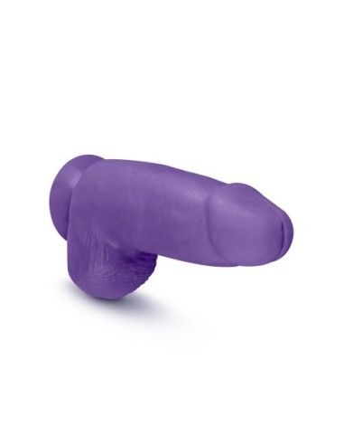 AU NATUREL BOLD CHUB DILDO DE 10 PULGADAS PÚRPURA