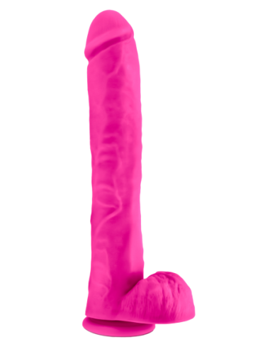 AU NATUREL BOLD DADDY 14 PULGADAS DILDO ROSA