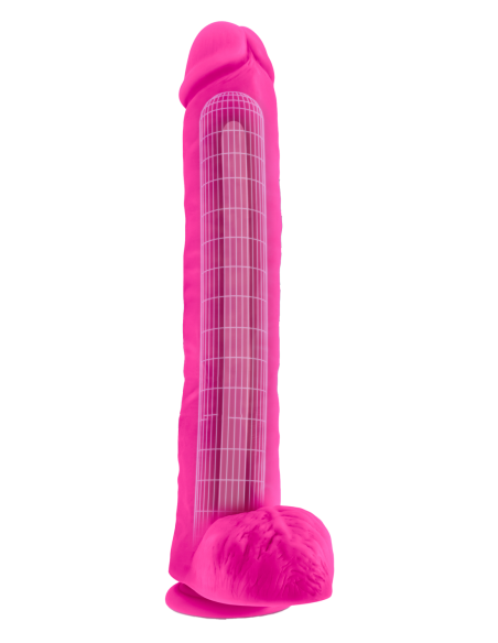 AU NATUREL BOLD DADDY 14 PULGADAS DILDO ROSA