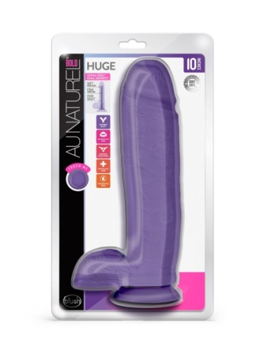 AU NATUREL BOLD ENORME DILDO DE 10 PULGADAS...