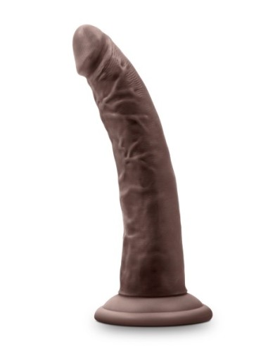 AU NATUREL JACK DILDO DE 7 PULGADAS CHOCOLATE