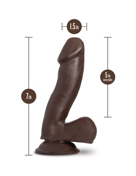 AU NATUREL TROY CONSOLADOR DE 6 PULGADAS CHOCOLATE