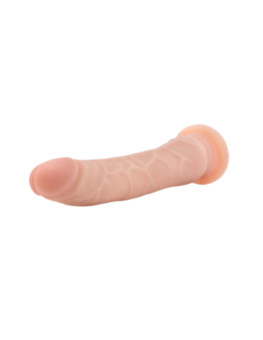 DR. SKIN PLUS DILDO POSABLE DE 9 PULGADAS VAINILLA