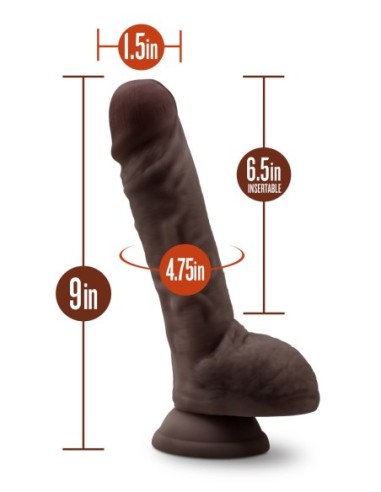 DR. PIEL SILICONA DR. MASON DILDO 9 PULGADAS...