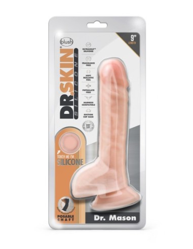 DR. PIEL SILICONA DR. MASON DILDO DE 9 PULGADAS...
