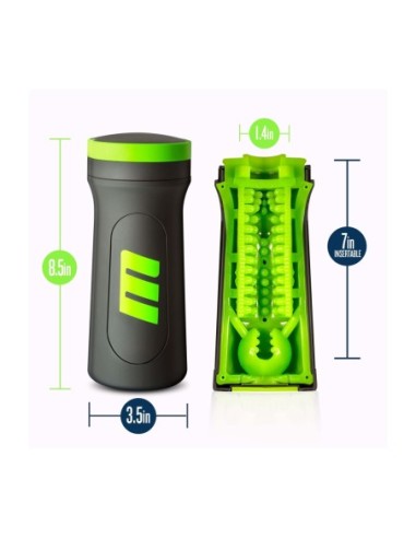 M FOR MEN M2 SUPERIOR STROKER NEGRO