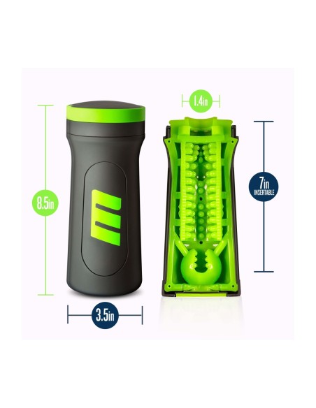 M FOR MEN M2 SUPERIOR STROKER NEGRO