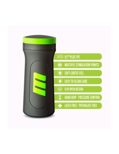 M FOR MEN M2 SUPERIOR STROKER NEGRO