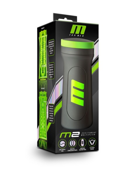 M FOR MEN M2 SUPERIOR STROKER NEGRO