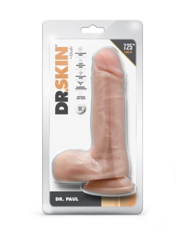 DR. PIEL DR. PAUL DILDO 7,25 PULGADAS CON BOLAS...