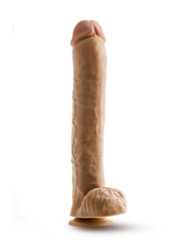 DR. PIEL DR. MICHAEL DILDO DE 14 PULGADAS CON BOLAS TAN