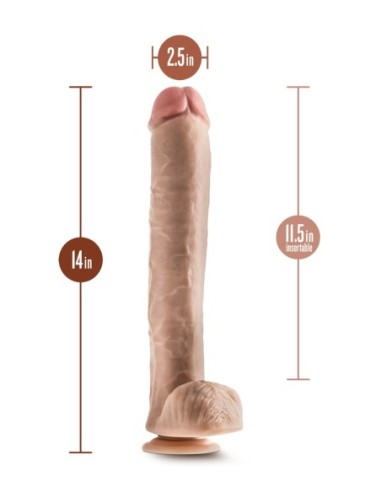 DR. PIEL DR. DILDO MICHAEL 14 PULGADAS CON...