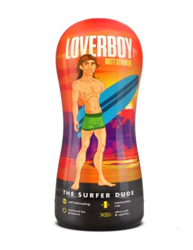 LOVERBOY THE SURFER DUDE STROKER AUTOLUBRICANTE...