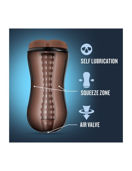 GOLPEADORA AUTOLUBRICANTE LOVERBOY THE MECHANIC MARRÓN