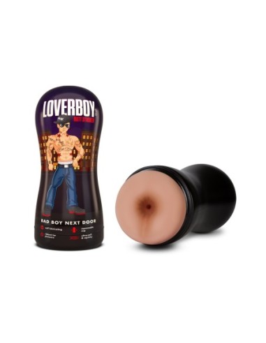 LOVERBOY BAD BOY NEXT DOOR STROKER AUTOLUBRICANTE BEIGE