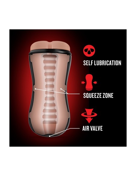 LOVERBOY BAD BOY NEXT DOOR STROKER AUTOLUBRICANTE BEIGE