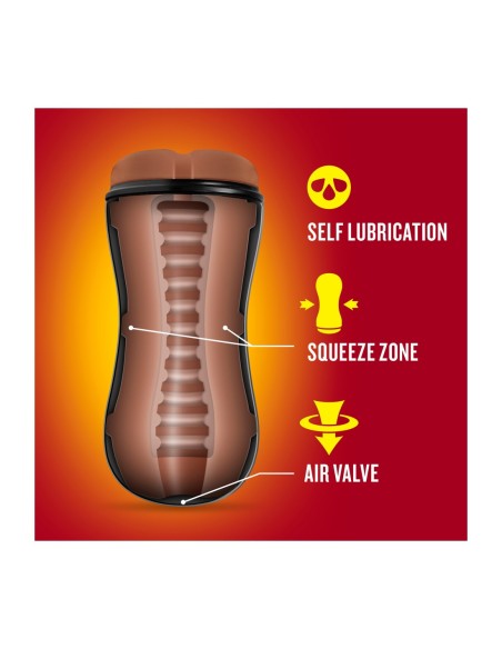 LOVERBOY MANNY EL BOMBERO STROKER AUTOLUBRICANTE TAN