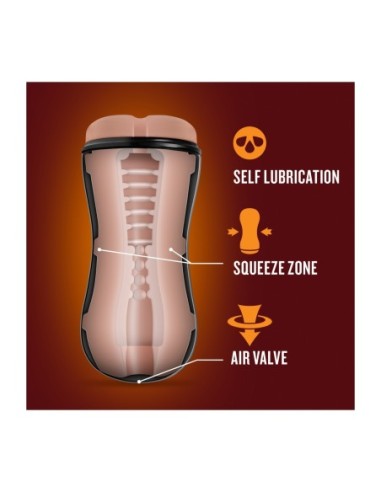 LOVERBOY COWBOY STROKER AUTOLUBRICANTE BEIGE