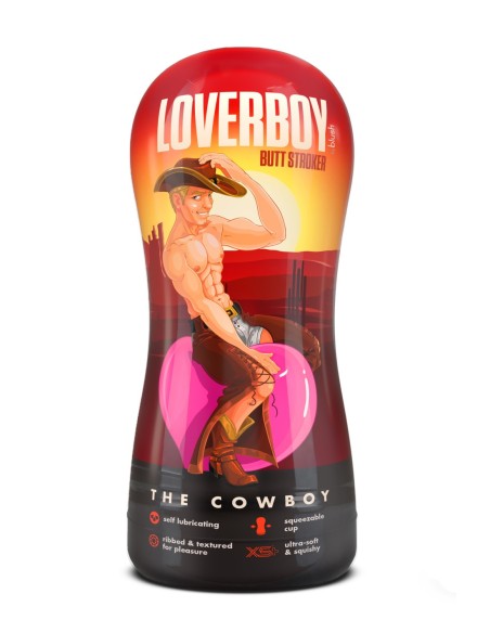 LOVERBOY COWBOY STROKER AUTOLUBRICANTE BEIGE