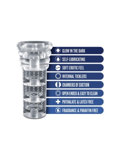 STROKER AUTOLUBRICANTE RIZE LUZ CLARO