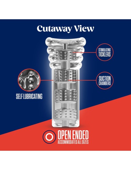 STROKER AUTOLUBRICANTE RIZE LUZ CLARO