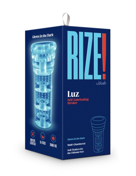 STROKER AUTOLUBRICANTE RIZE LUZ CLARO